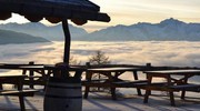 Trentino ski sunrise Trentino ski sunrise